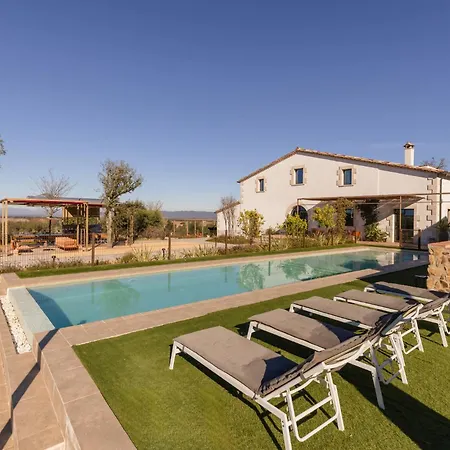 Bufi, Espectacular Casa Con Piscina Interior * Llagostera